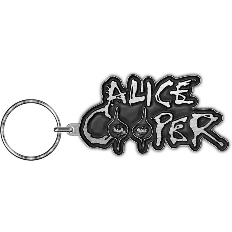 Alice Cooper Eyes Die-Cast Relief Keychain
