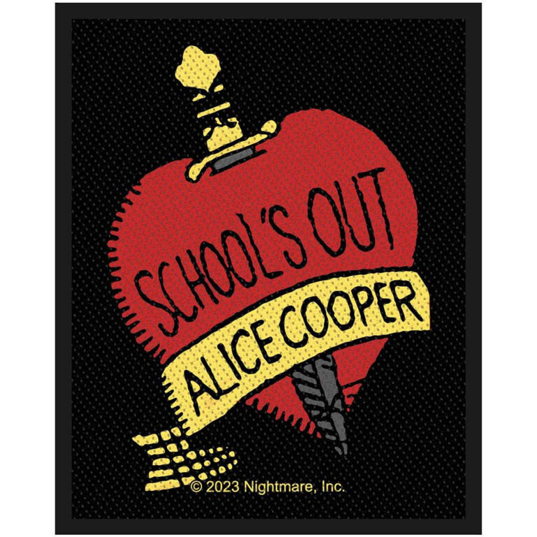 Alice Cooper School’s Out Patch