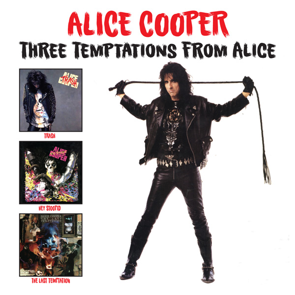 Alice Cooper – THREE TEMPTATIONS FROM ALICE (2CD) Compact Disc Double