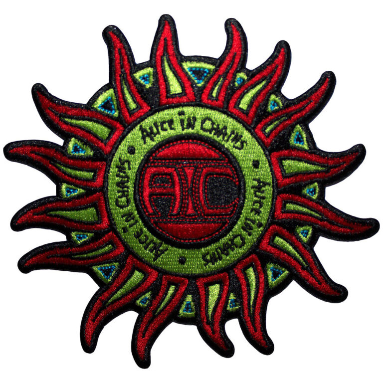 Alice In Chains Sun Logo Colour Patch