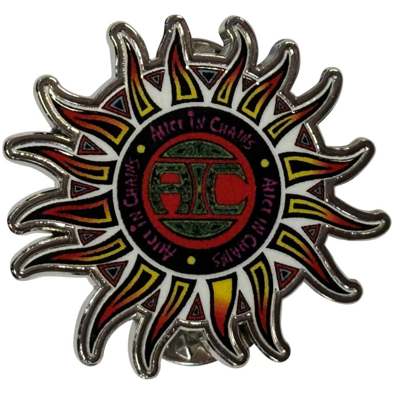 Alice In Chains Sun Logo Pin Badge