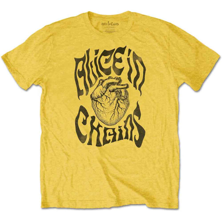 Alice In Chains Transplant Yellow T-Shirt