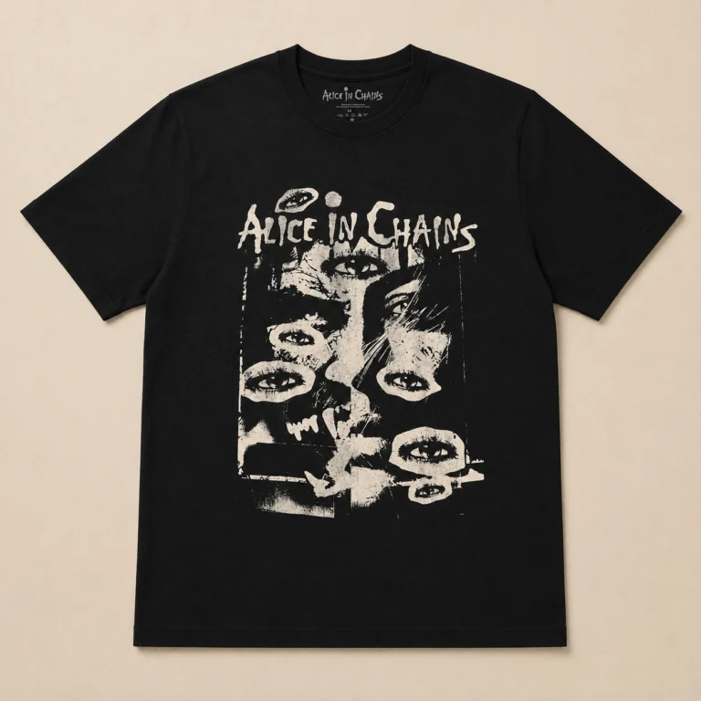 Alice In Chains All Eyes Black T-Shirt