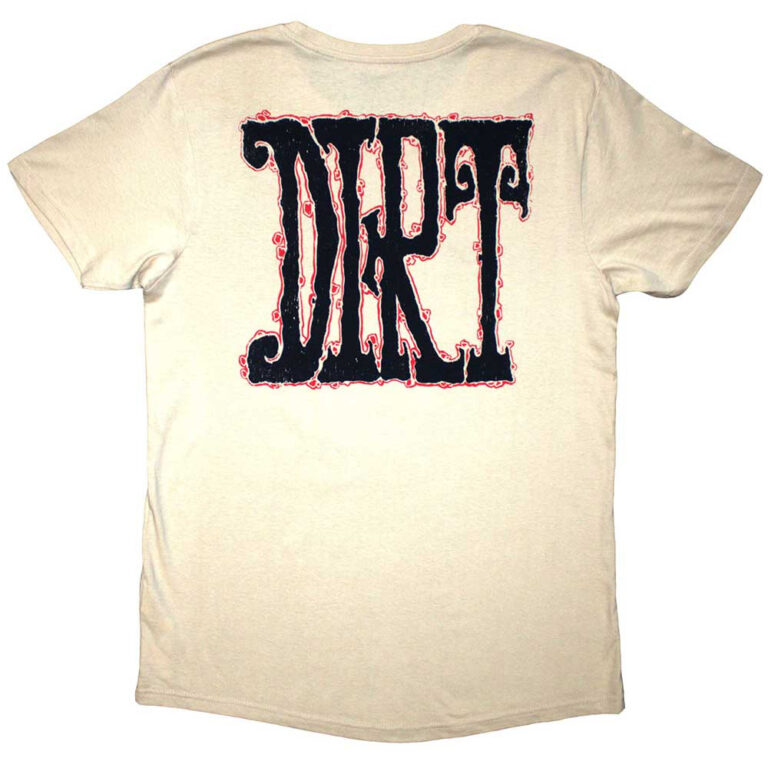 Alice In Chains Dirt Sand Back Print T-Shirt
