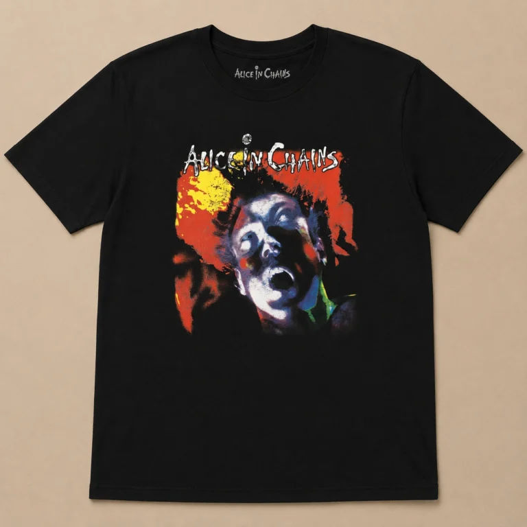 Alice In Chains Facelift Black T-Shirt