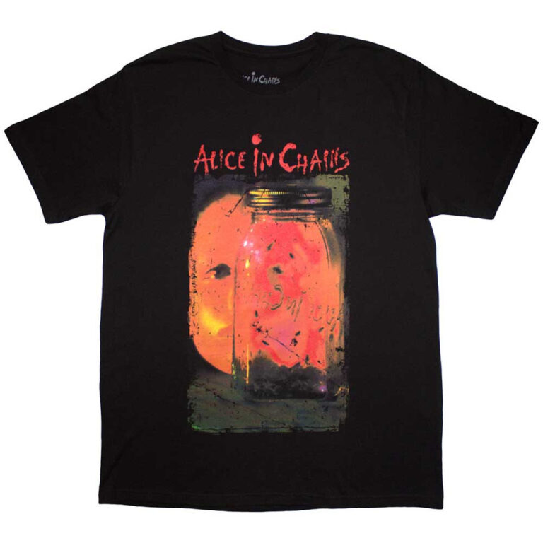 Alice In Chains Jar of Flies Black Back Print T-Shirt