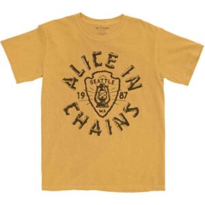 Alice In Chains Lantern Yellow T-Shirt