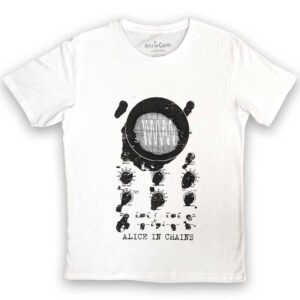 Alice In Chains Oscilloscope White T-Shirt