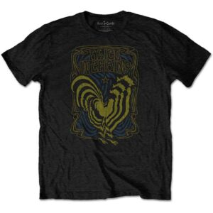 Alice in Chains Psychedelic Rooster Black T-Shirt