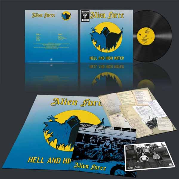 Alien Force – HELL AND HIGH WATER Vinyl LP
