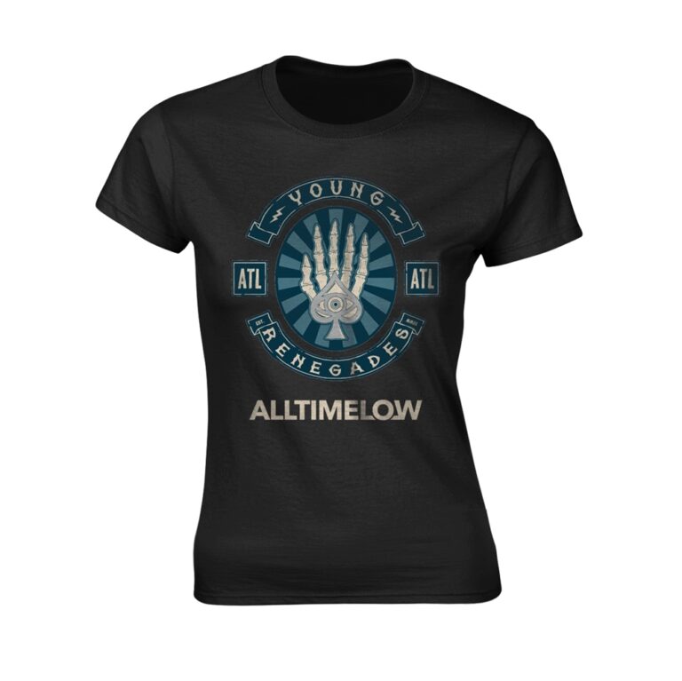 All Time Low – Skele Spade Ladies T-Shirt