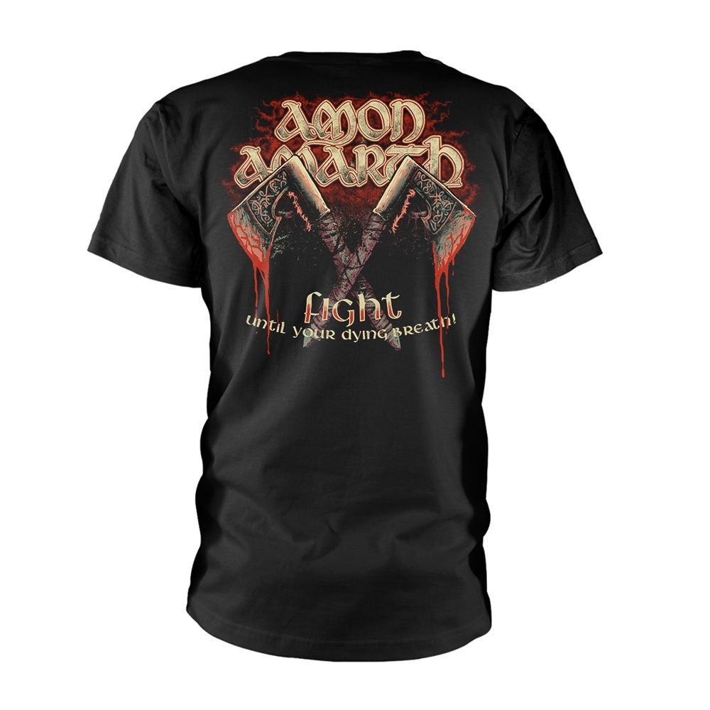 Amon Amarth - Fight (softstyle) Front / Back Print T-Shirt - Image 2