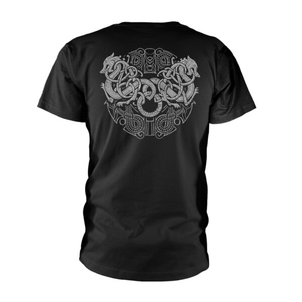 Amon Amarth - Grey Skull T-Shirt (Front / Back Print) - Image 2