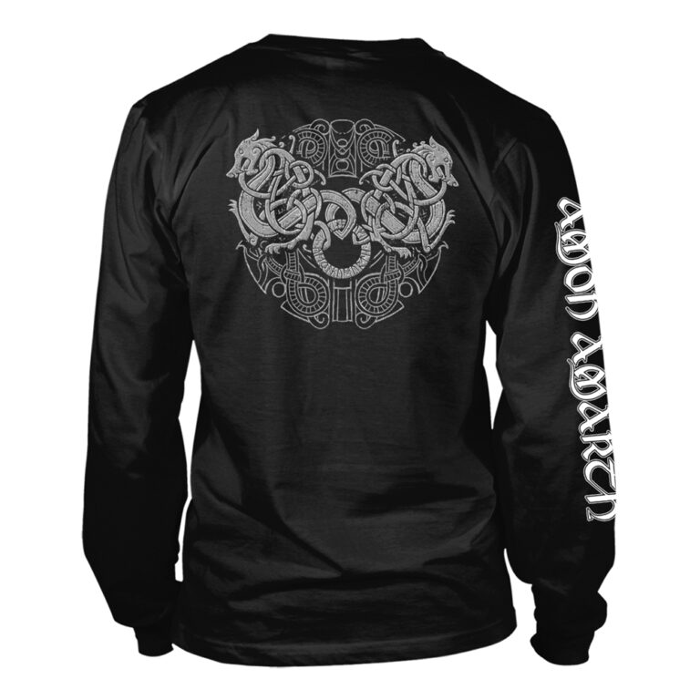 Amon Amarth – Grey Skull (black) Long Sleeved T-Shirt