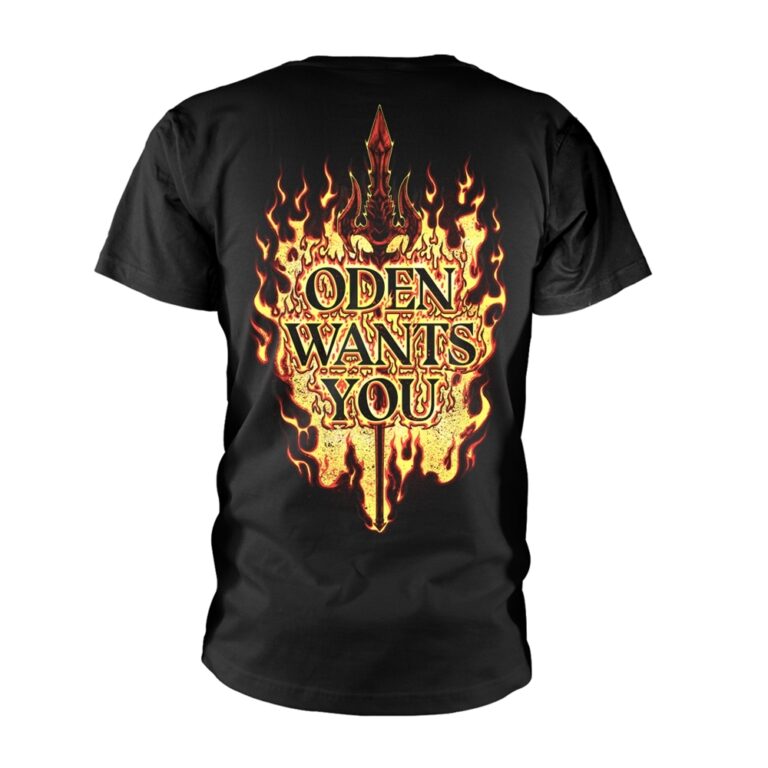 Amon Amarth – Oden Wants You Front / Back Print T-Shirt