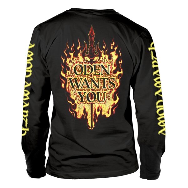 Amon Amarth - Oden Wants You Long Sleeved T-Shirt - Image 2