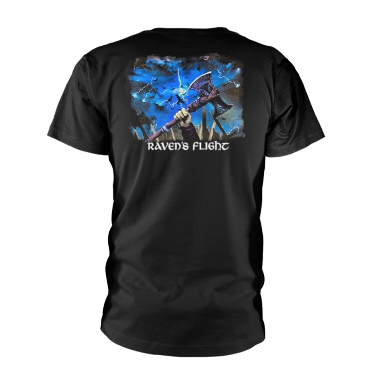 Amon Amarth – Raven’s Flight (black) Front / Back Print T-Shirt