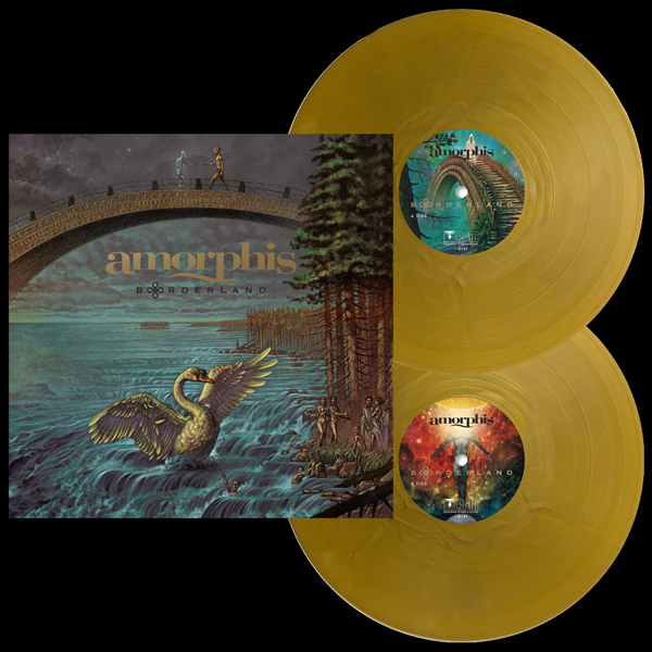 Amorphis – BORDERLAND (2LP “BONES” GOLD OPAQUE) Vinyl Double Album