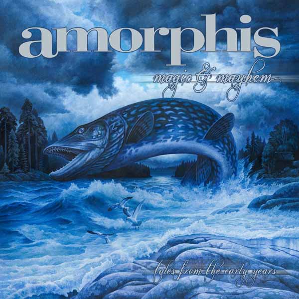 Amorphis – MAGIC AND MAYHEM – TALES FROM THE EARLY YEARS(2LP (BLUE+WHITE CLOUDY IN GATEFOLD)) Vinyl Double Album