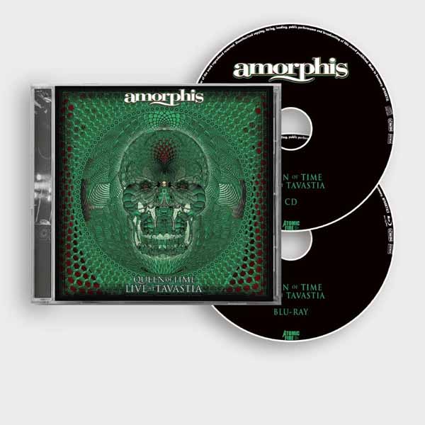 Amorphis – QUEEN OF TIME (LIVE AT TAVASTIA 2021)(CD + BLURAY) Compact Disc Double