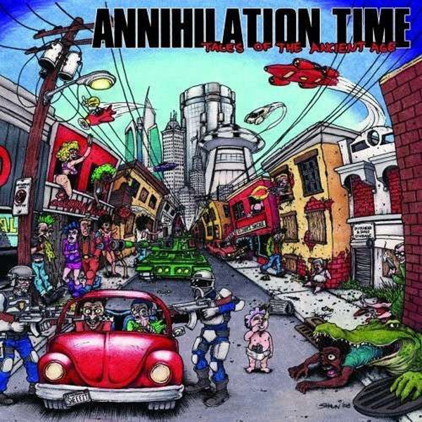 Annihilation Time – TALES OF THE ANCIENT AGE (TIGER’S EYE MARBLED VINYL) Vinyl LP