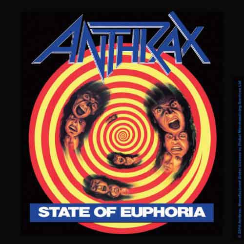 Anthrax State of Euphoria Single Cork Coaster