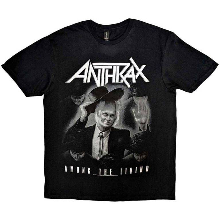 Anthrax Among the Living Black T-Shirt