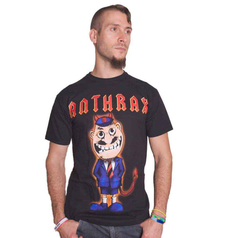 Anthrax TNT Cover Black T-Shirt