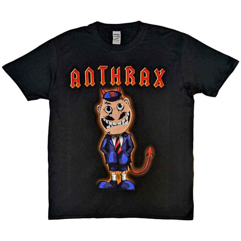 Anthrax TNT Cover Black T-Shirt