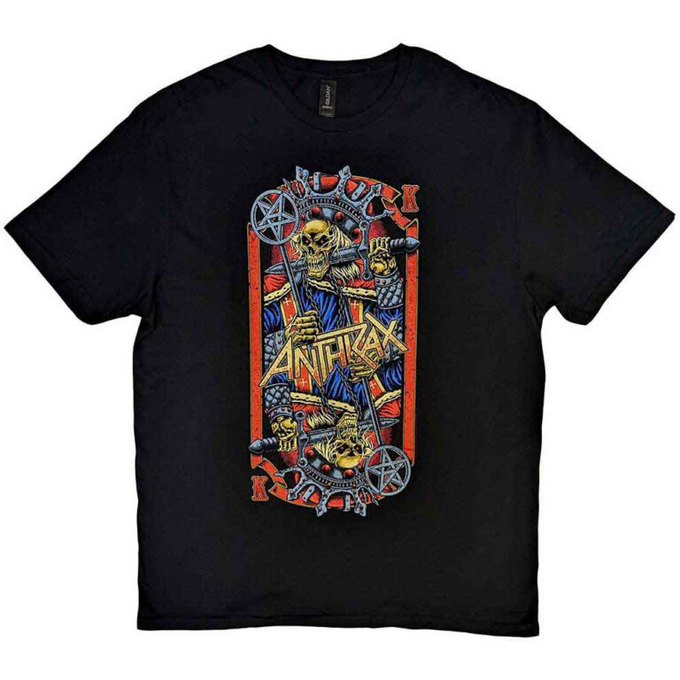 Anthrax Evil King Black T-Shirt