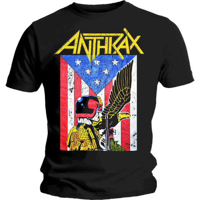 Anthrax Dread Eagle Black T-Shirt