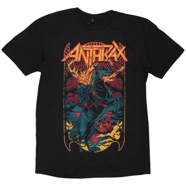 Anthrax Headless Horseman Black T-Shirt