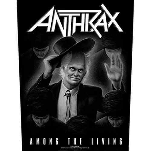 Anthrax Among the Living Back Patch
