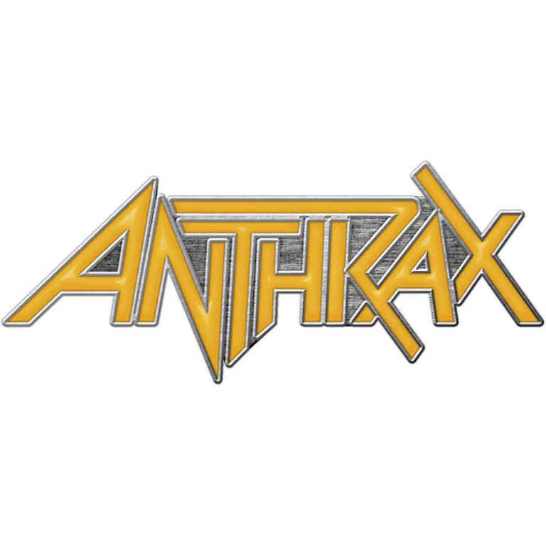Anthrax Logo 2 Pin Badge