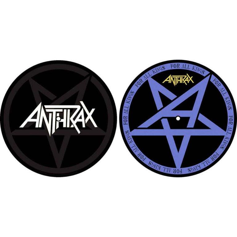 Anthrax Pentathrax / For All Kings Turntable Slipmat Set