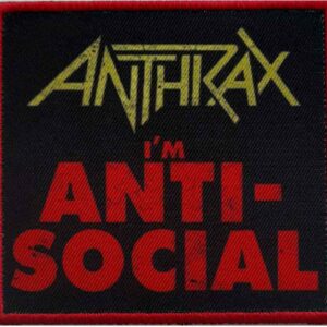 Anthrax Anti-Social Patch