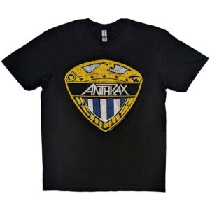 Anthrax Eagle Shield Black T-Shirt