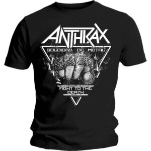 Anthrax Soldier of Metal FTD Black T-Shirt