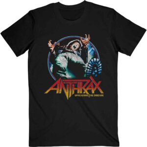 Anthrax Spreading Vignette Black T-Shirt