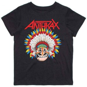 Anthrax War Dance Black Kids T-Shirt