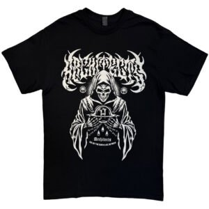 Architects TSTE & AB Skeleton EU Tour 25 Black Back Print Ex-Tour T-Shirt