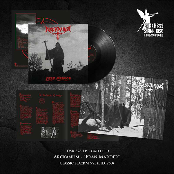 Arckanum – FRAN MARDER (BLACK VINYL) Vinyl LP