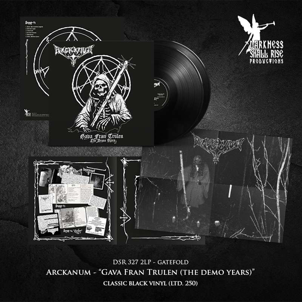 Arckanum – GAVA FRAN TRULEN (THE DEMO YEARS) (BLACK VINYL 2LP) Vinyl Double Album