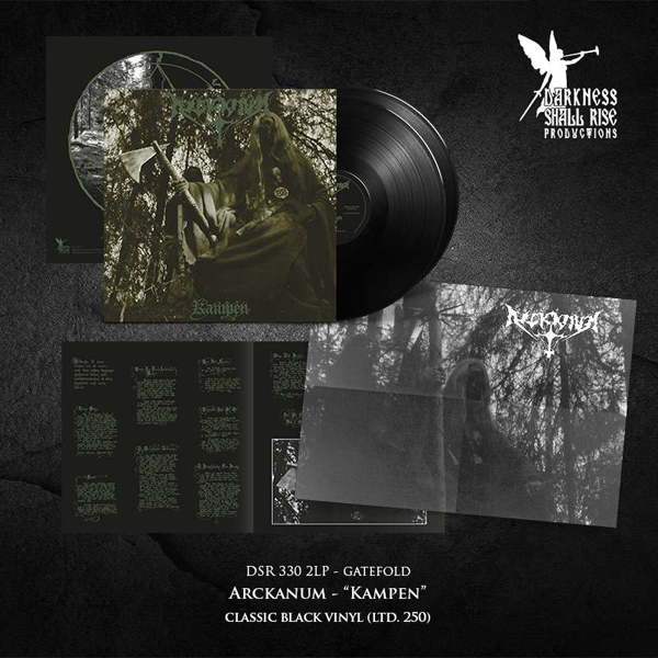 Arckanum – KAMPEN (BLACK VINYL 2LP) Vinyl Double Album
