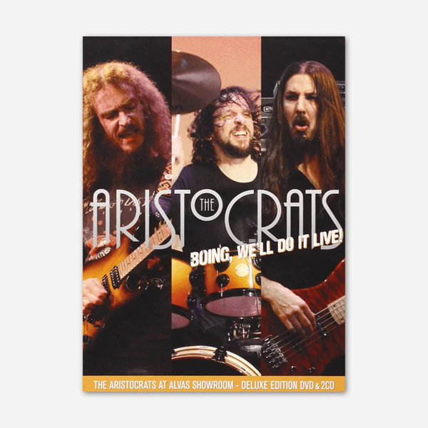 Aristocrats – BOING WE’LL DO IT LIVE! (2CD+DVD) Compact Disc – 3 CD Box Set
