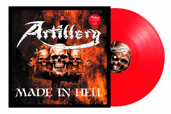 Artillery – MADE IN HELL (RED VINYL) Vinyl LP