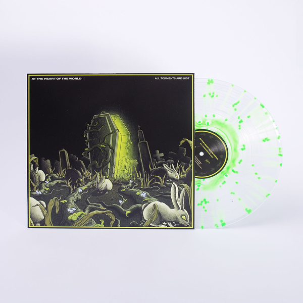 AT THE HEART OF THE WORLD – ALL TORMENTS ARE JUST (SPLATTER VINYL) Vinyl LP
