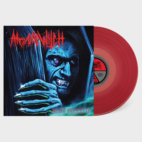 ATOMIC WITCH – DEATH ETIQUETTE LP (RED VINYL) Vinyl LP