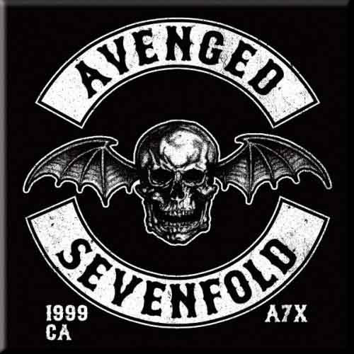 Avenged Sevenfold Death Bat Crest Fridge Magnet