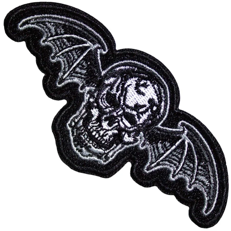 Avenged Sevenfold Deathbat Cut-Out Patch